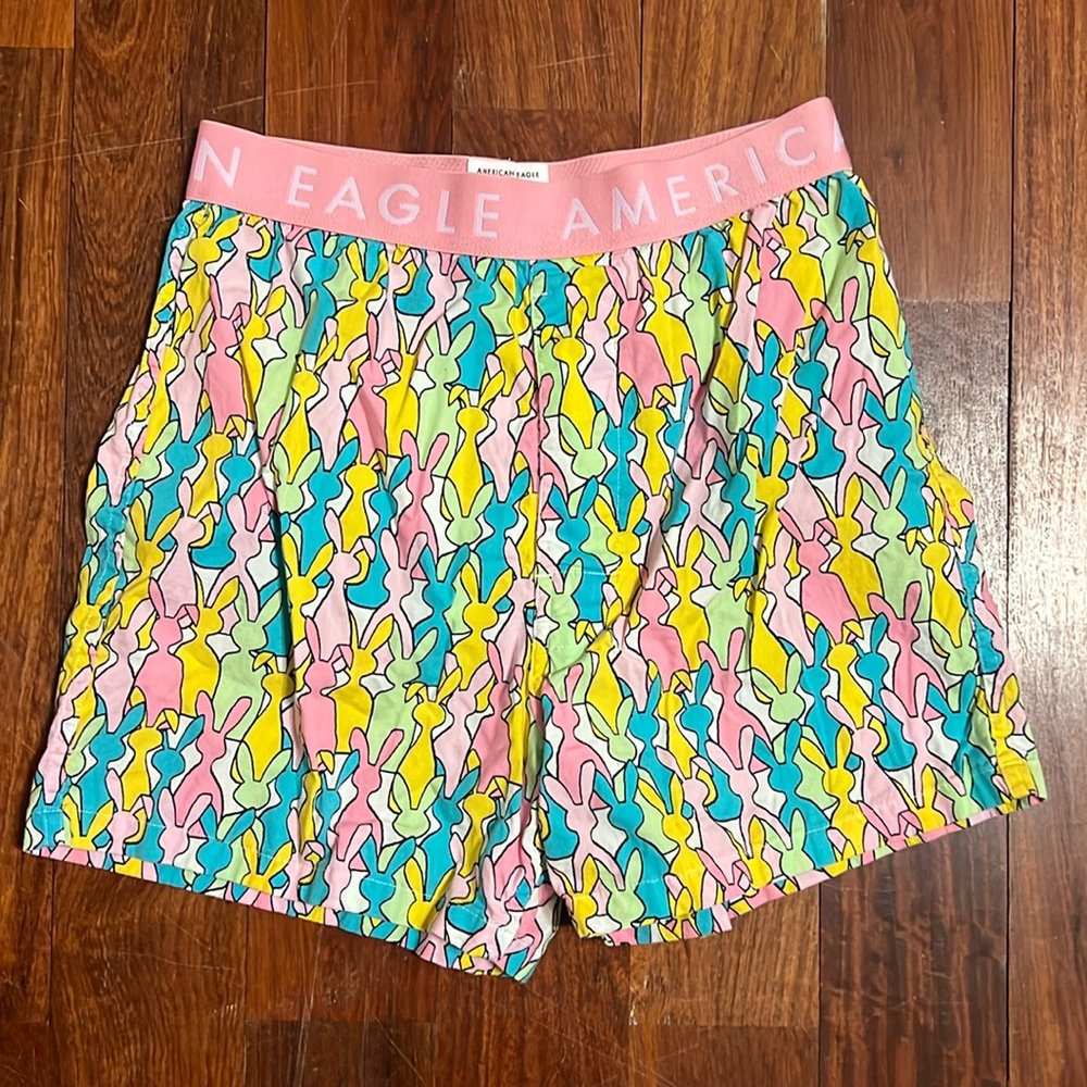 American Eagle Easter Bunny Boxer Shorts